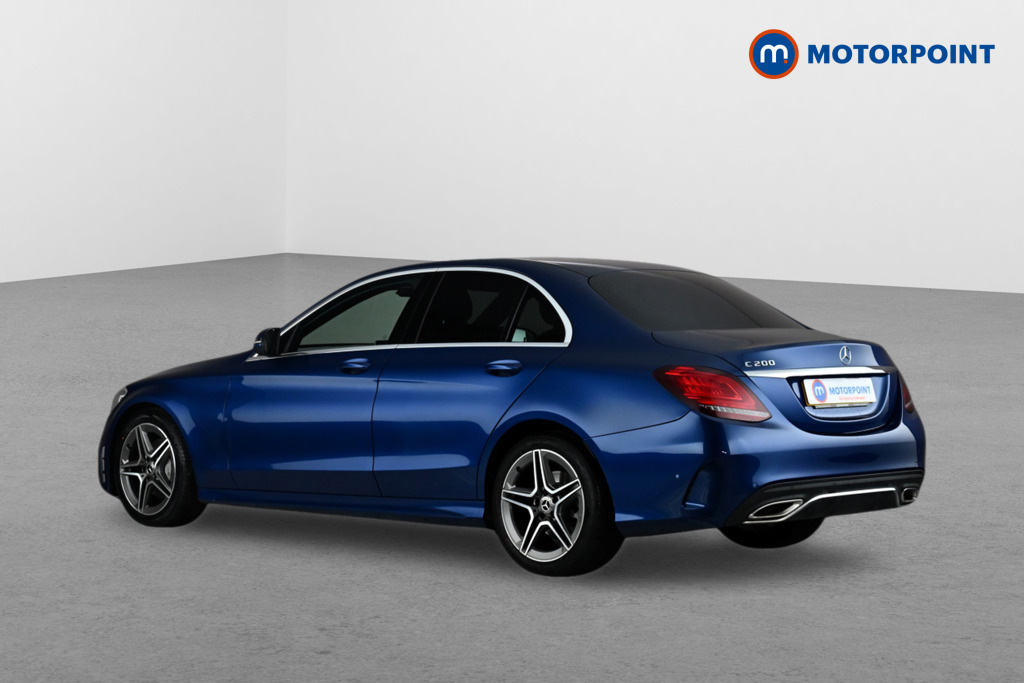 Mercedes-Benz C Class C200 Amg Line Premium 9G-tronic Blue #4
