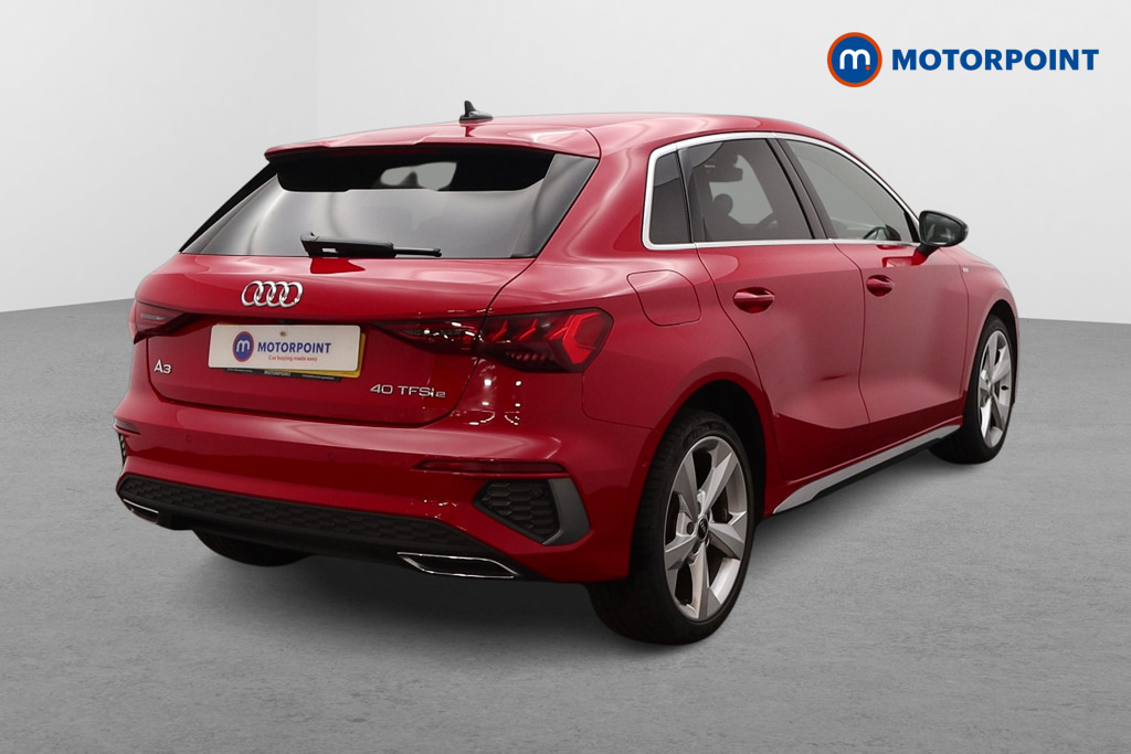 Audi A3 40 Tfsi E S Line S Tronic ND73DXL Red #6