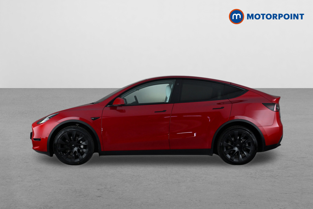 Tesla Model Y Long Range Awd Red #4