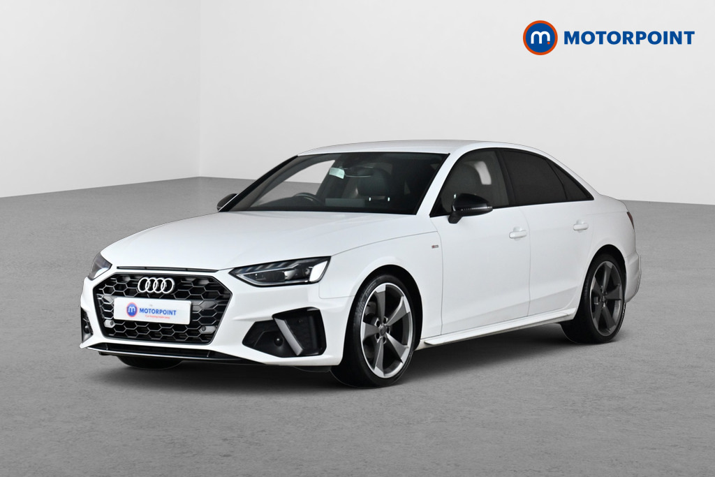 Audi A4 35 Tfsi Black Edition White #3