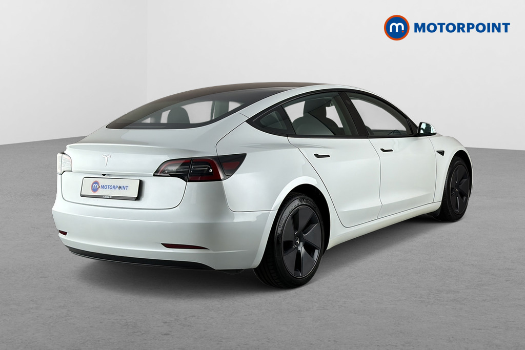 Tesla Model 3 Long Range Rwd White #5