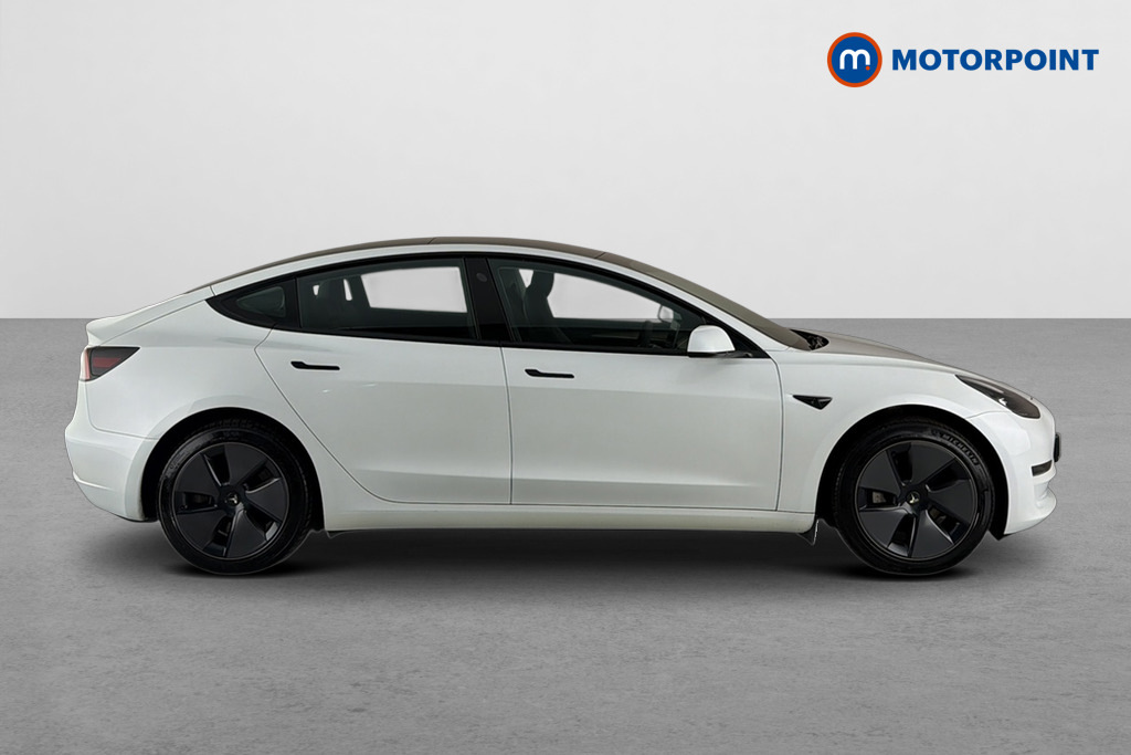 Tesla Model 3 Long Range Rwd White #4
