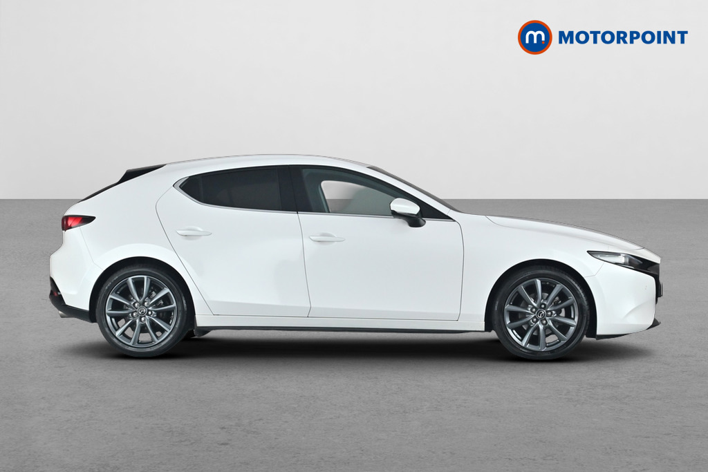 Mazda 3 2.5 E-skyactiv G Mhev 140 Exclusive-line White #4
