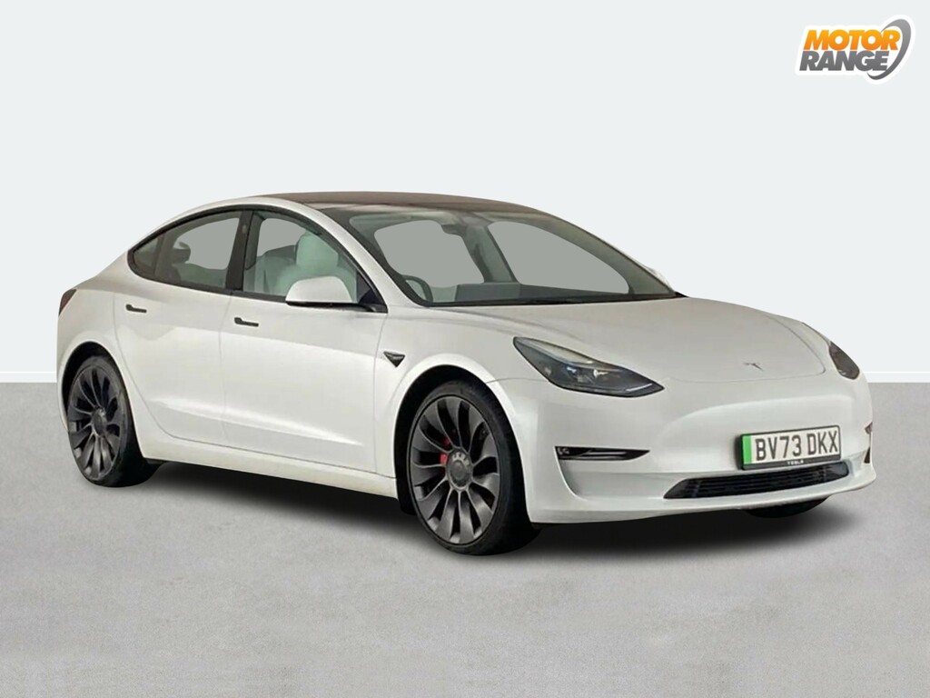 Tesla Model 3 Performance Awd Performance Upgrade White