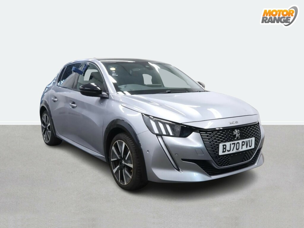 Peugeot e-208 100Kw Gt 50Kwh Grey