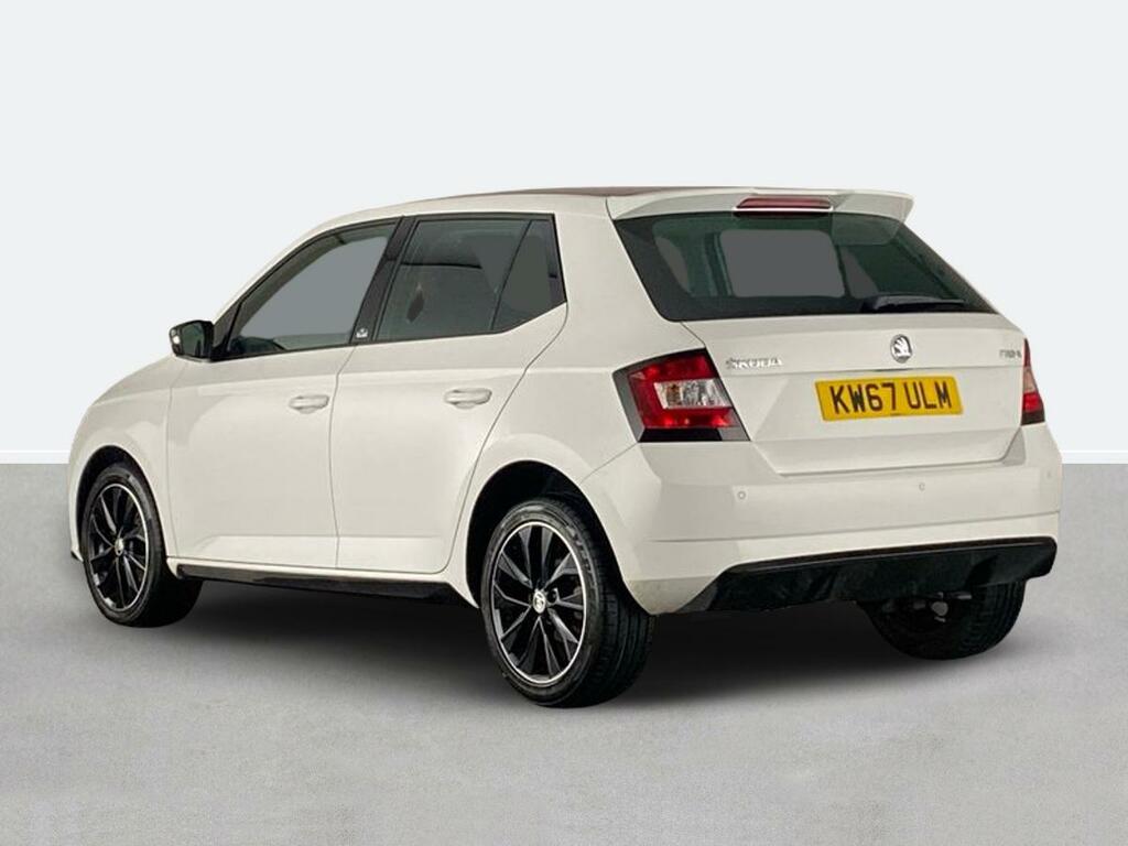 Skoda Fabia 1.0 Tsi Monte Carlo White #5