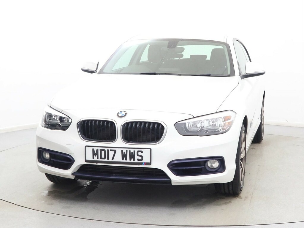 BMW 1 Series 118D Sport Nav White #2