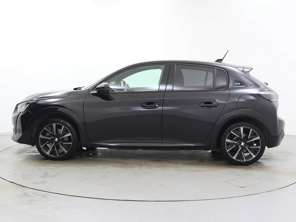 Peugeot e-208 100Kw Gt 50Kwh Black #4