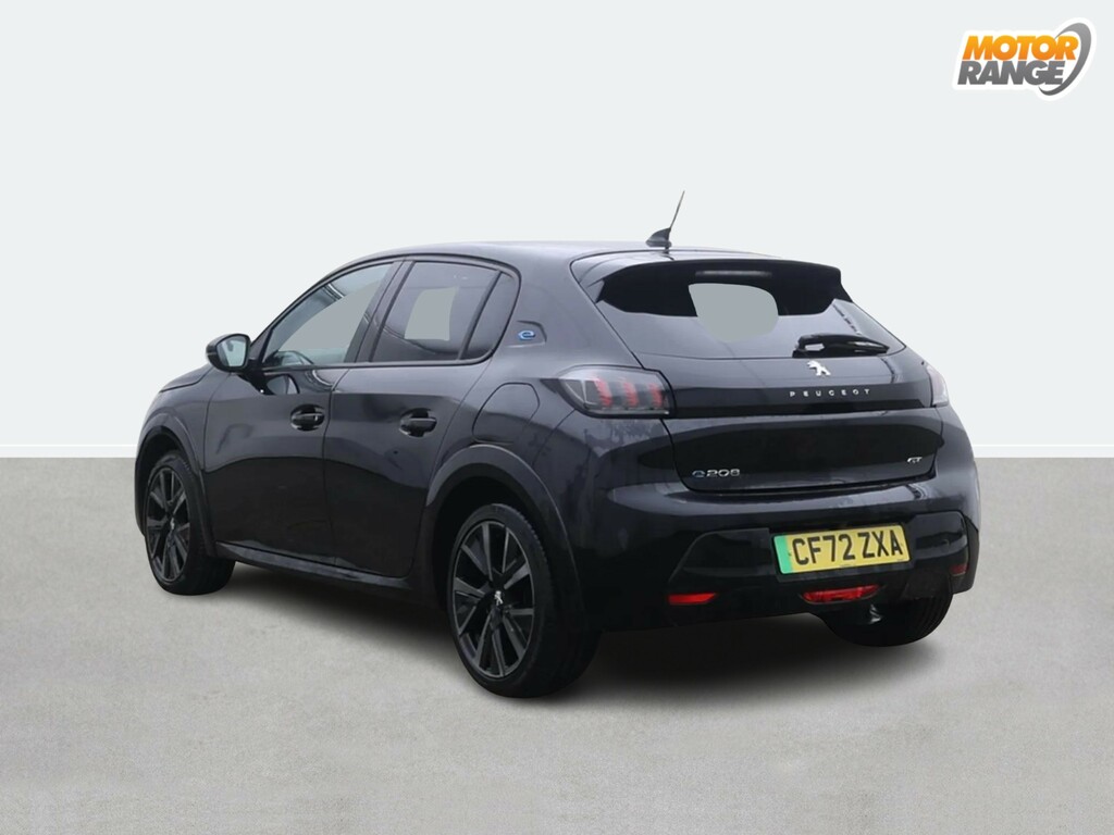 Peugeot e-208 100Kw Gt 50Kwh Black #3