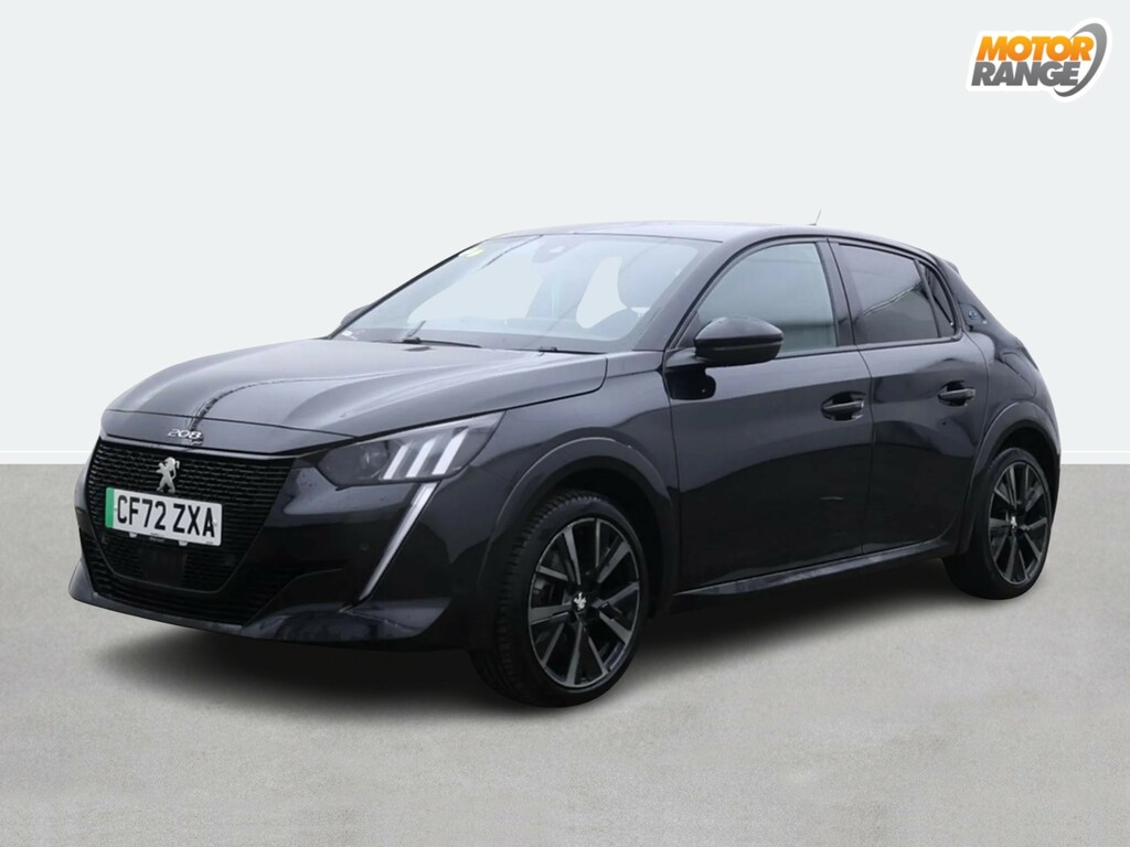 Peugeot e-208 100Kw Gt 50Kwh Black #2