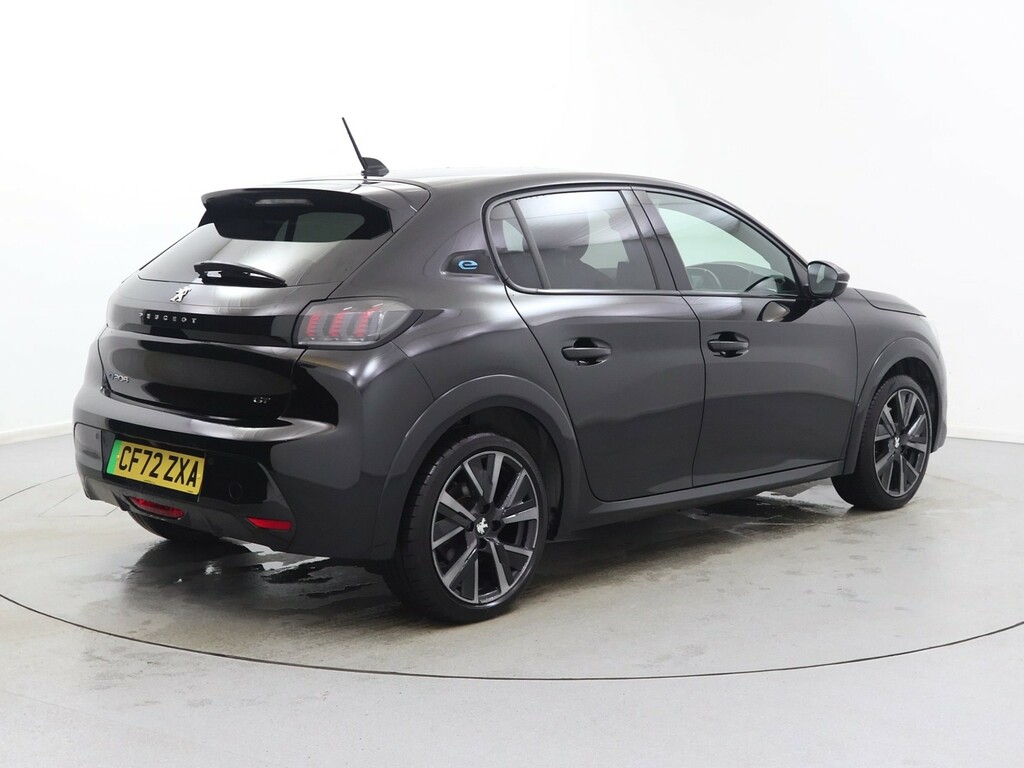 Peugeot e-208 100Kw Gt 50Kwh Black #5