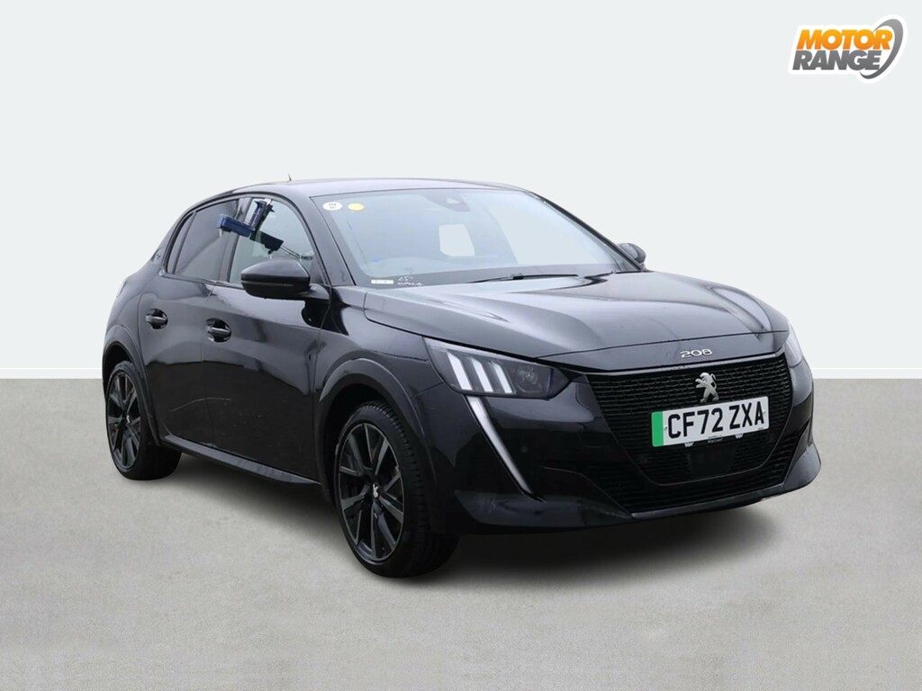 Peugeot e-208 100Kw Gt 50Kwh Black