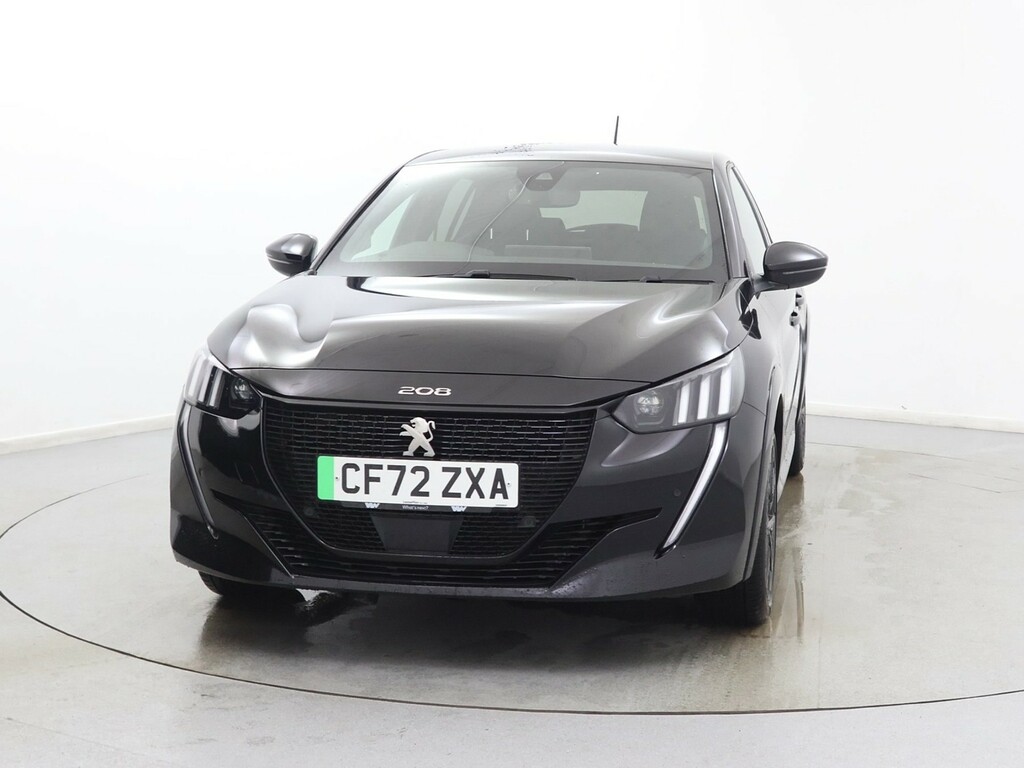 Peugeot e-208 100Kw Gt 50Kwh Black #2