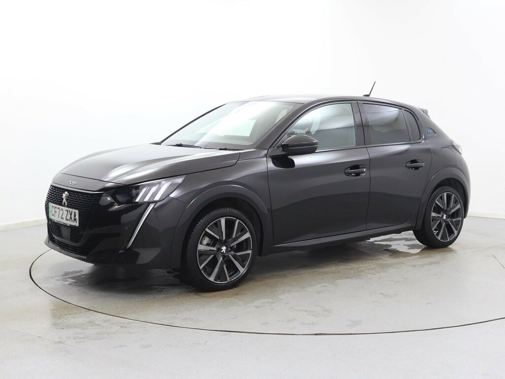 Peugeot e-208 100Kw Gt 50Kwh Black #3