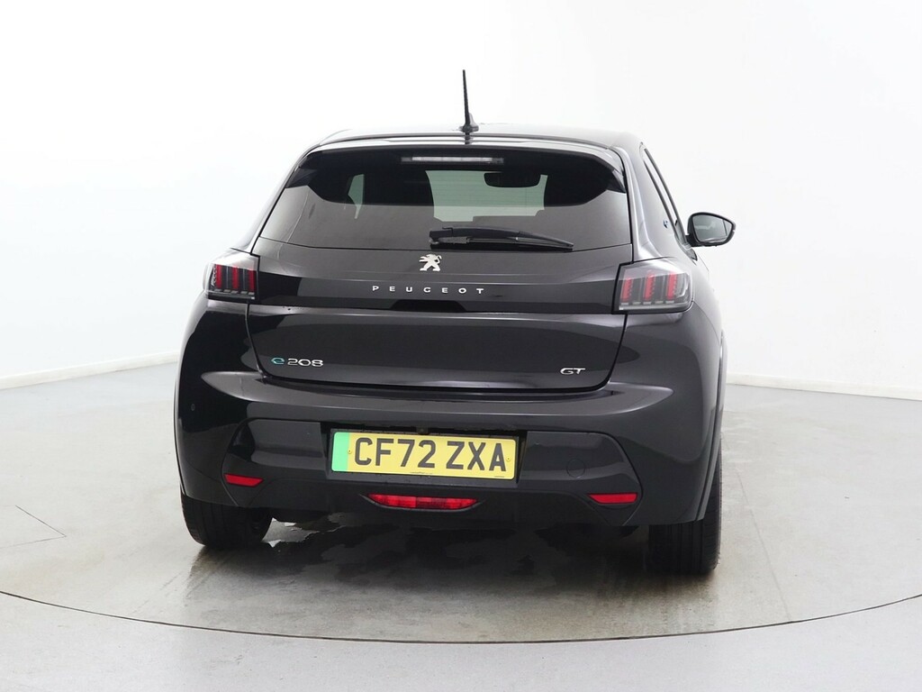 Peugeot e-208 100Kw Gt 50Kwh Black #6