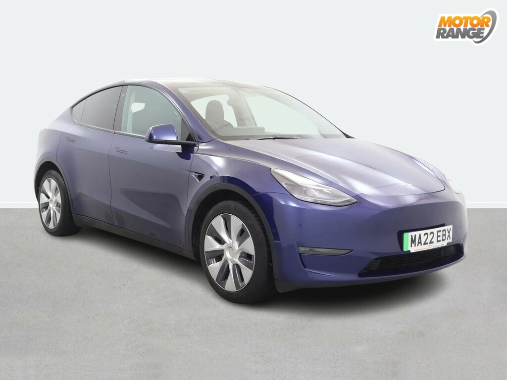 Tesla Model Y Long Range Awd Blue