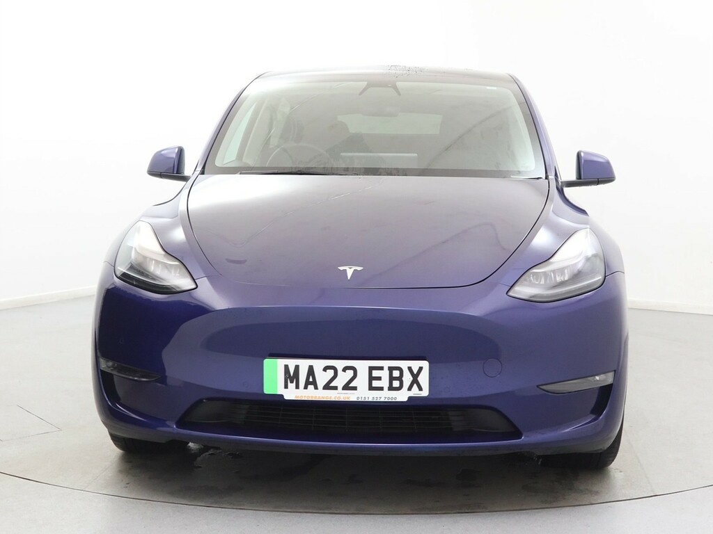 Tesla Model Y Long Range Awd Blue #2