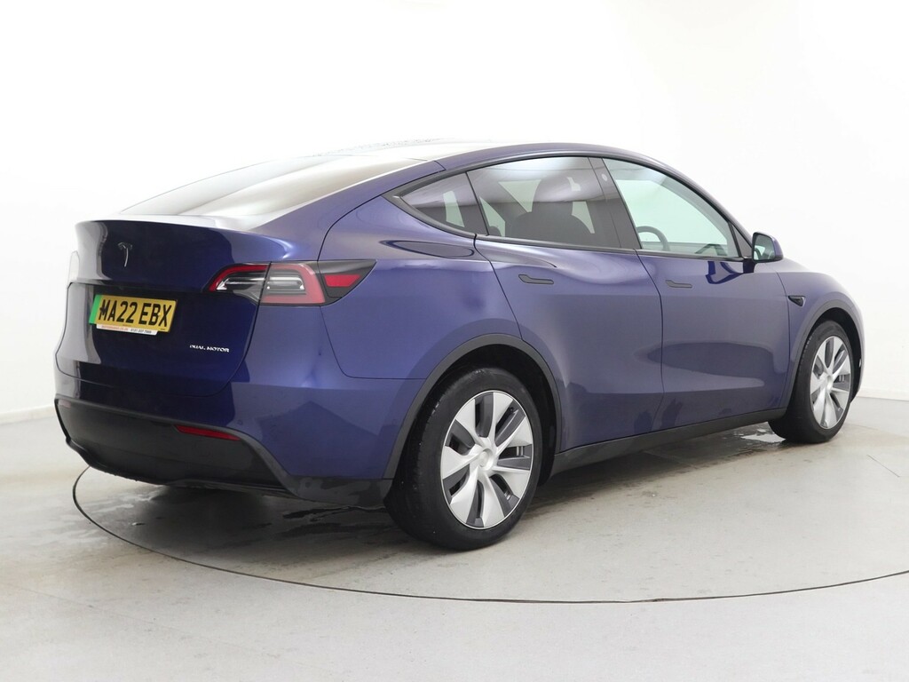 Tesla Model Y Long Range Awd Blue #5