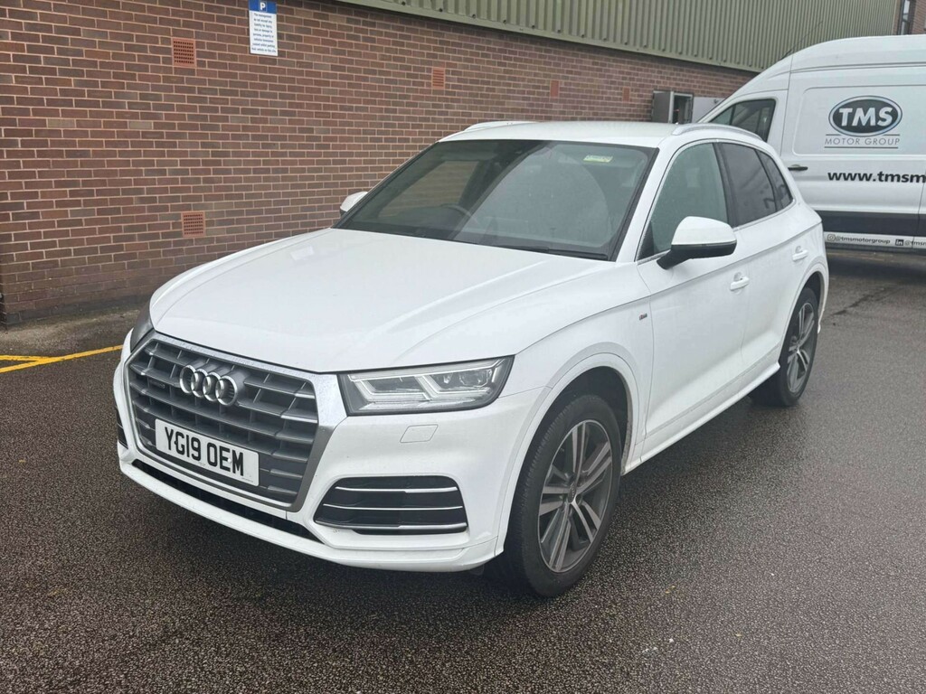 Audi Q5 45 Tfsi Quattro S Line S Tronic White #3
