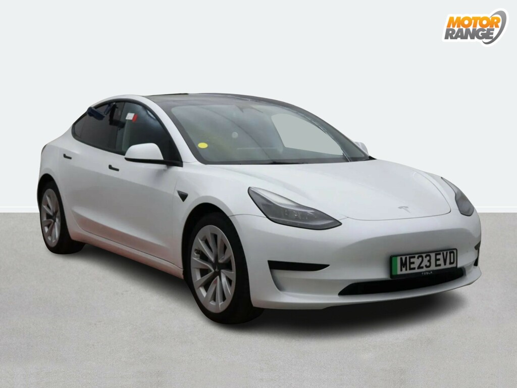 Tesla Model 3 Rwd 4dr Auto ME23EVD White