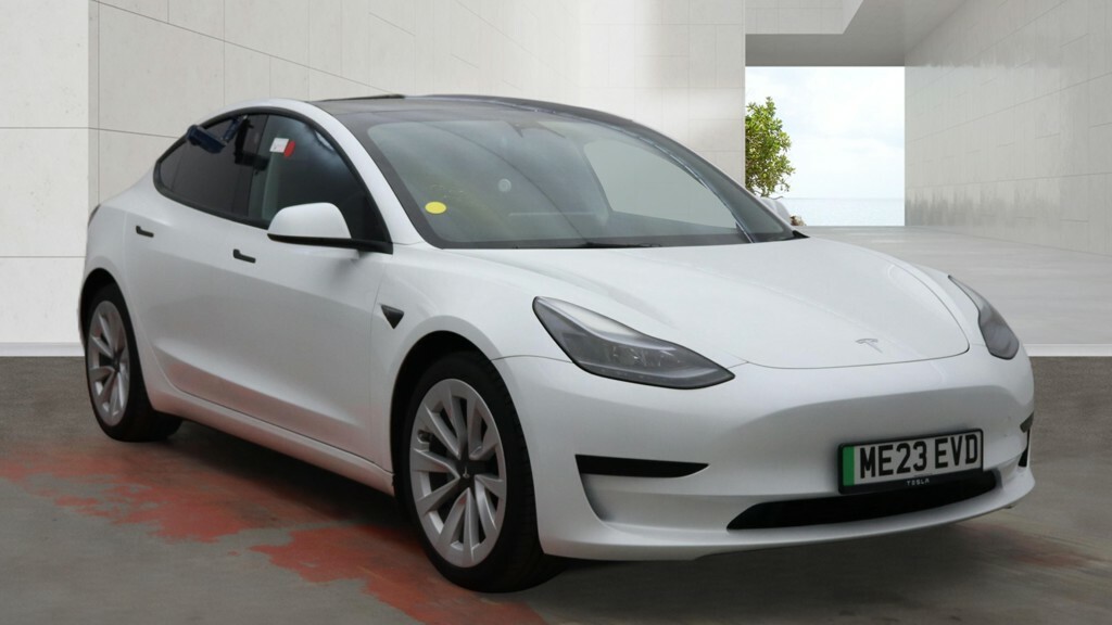 Tesla Model 3 Rwd 4dr Auto White