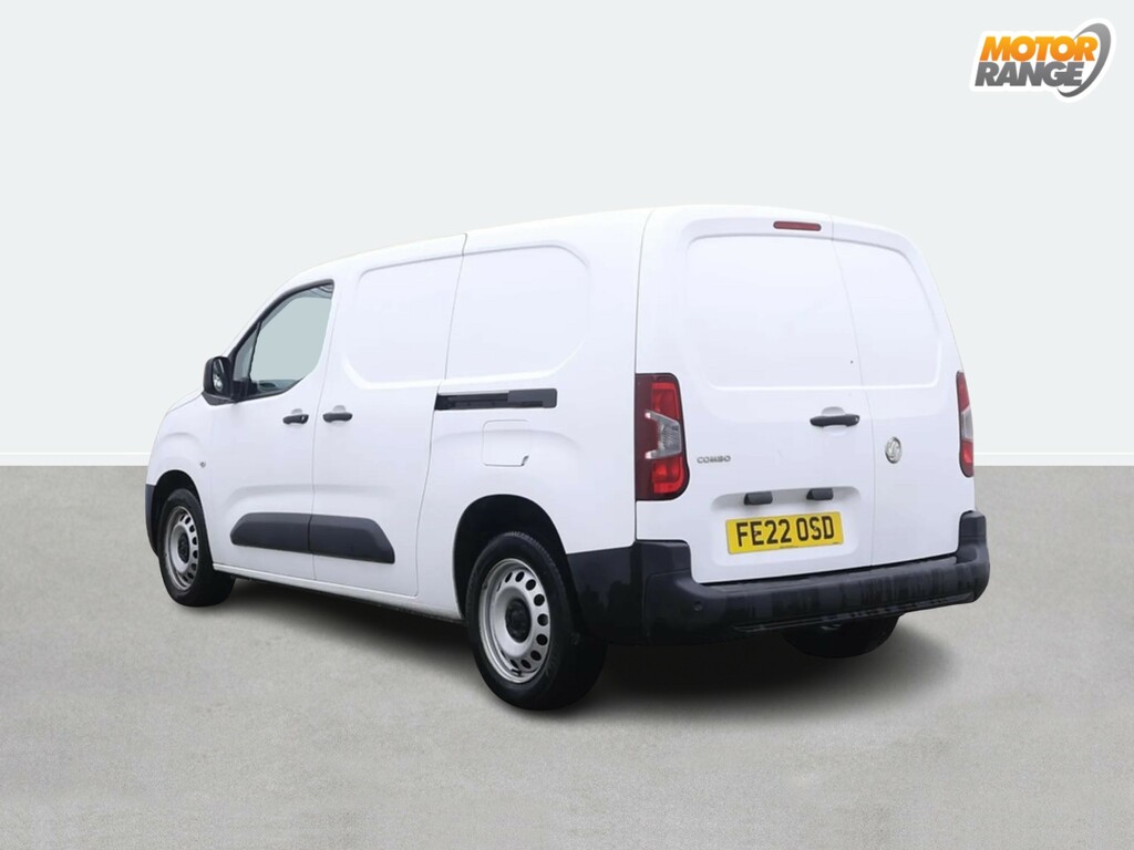 Vauxhall Combo 2300 1.5 Turbo D 100Ps H1 Dynamic Crew Van White #2