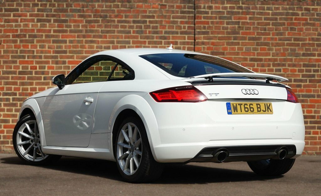 Audi TT 1.8 Tfsi Sport Coupe Euro 6 S S White #4