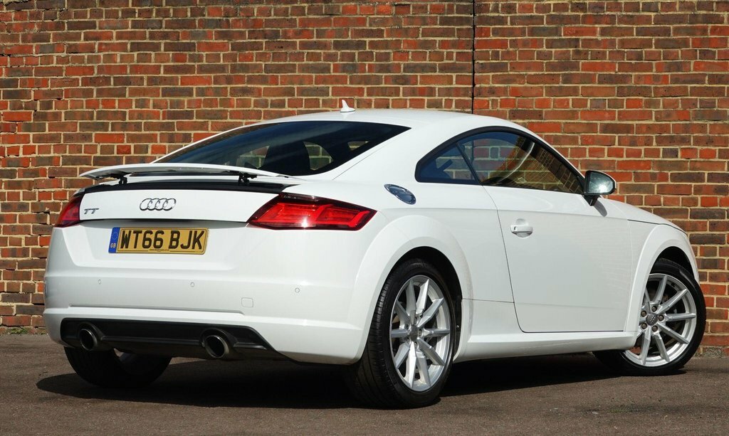 Audi TT 1.8 Tfsi Sport Coupe Euro 6 S S White #5