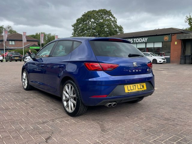 Seat Leon 2017 2.0 Tdi Fr Technology Hatchback Ma Blue #6