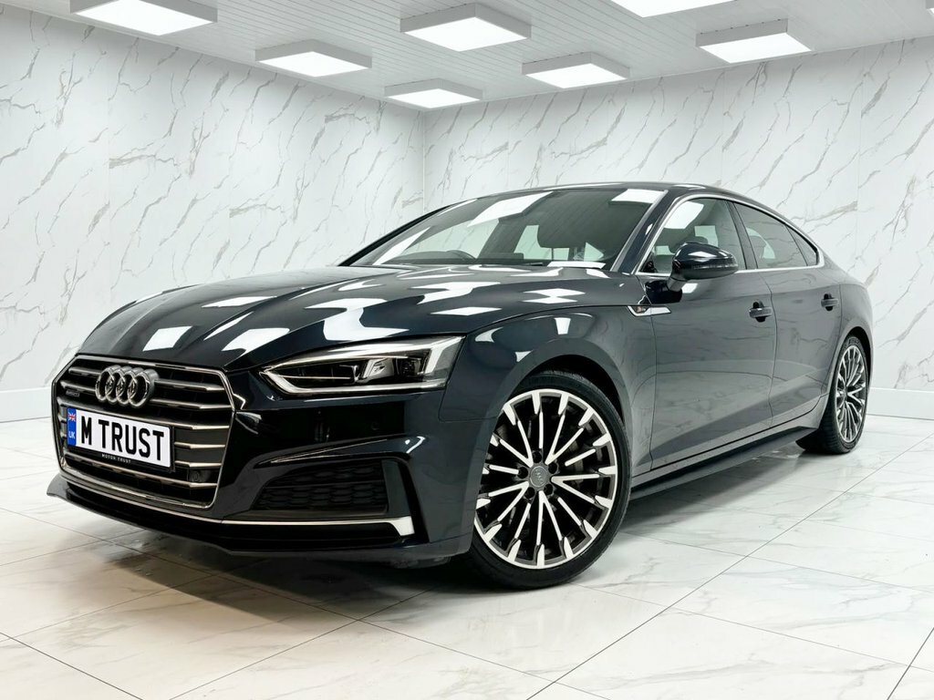 Audi A5 2L S Line Blue #3