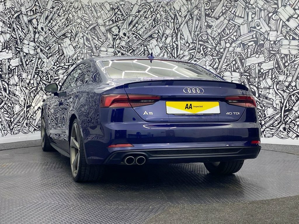 Audi A5 2L Black Edition Blue #6
