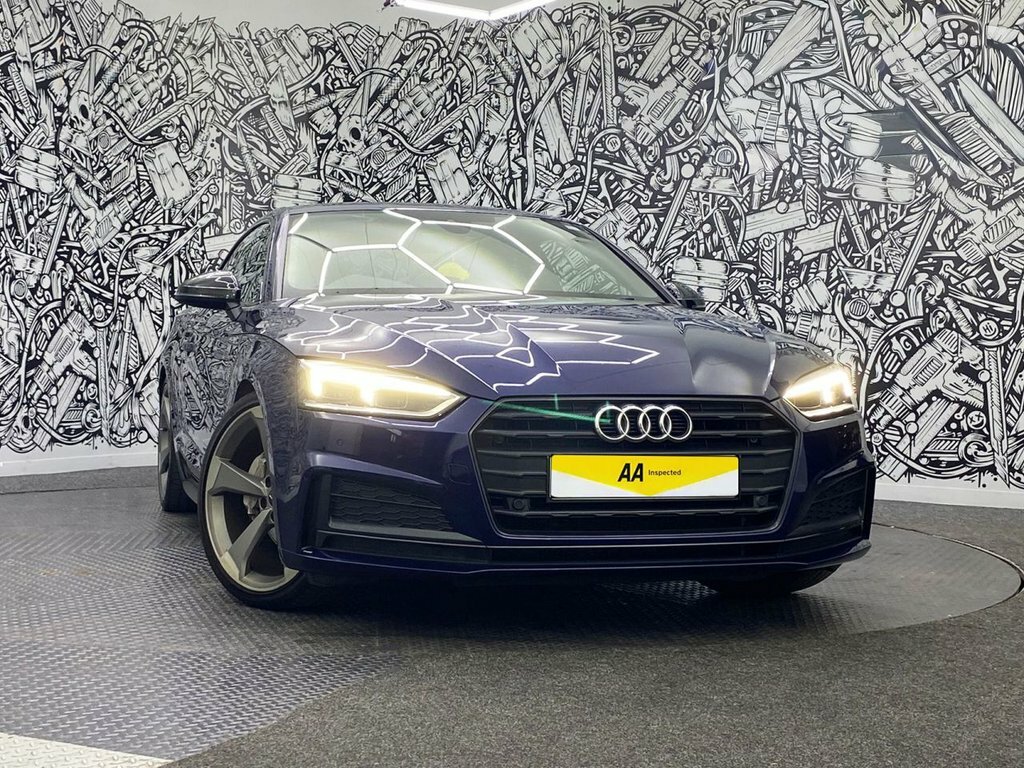 Audi A5 2L Black Edition Blue #2