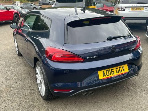 Volkswagen Scirocco 2.0 Tdi Bluemotion Blue #4