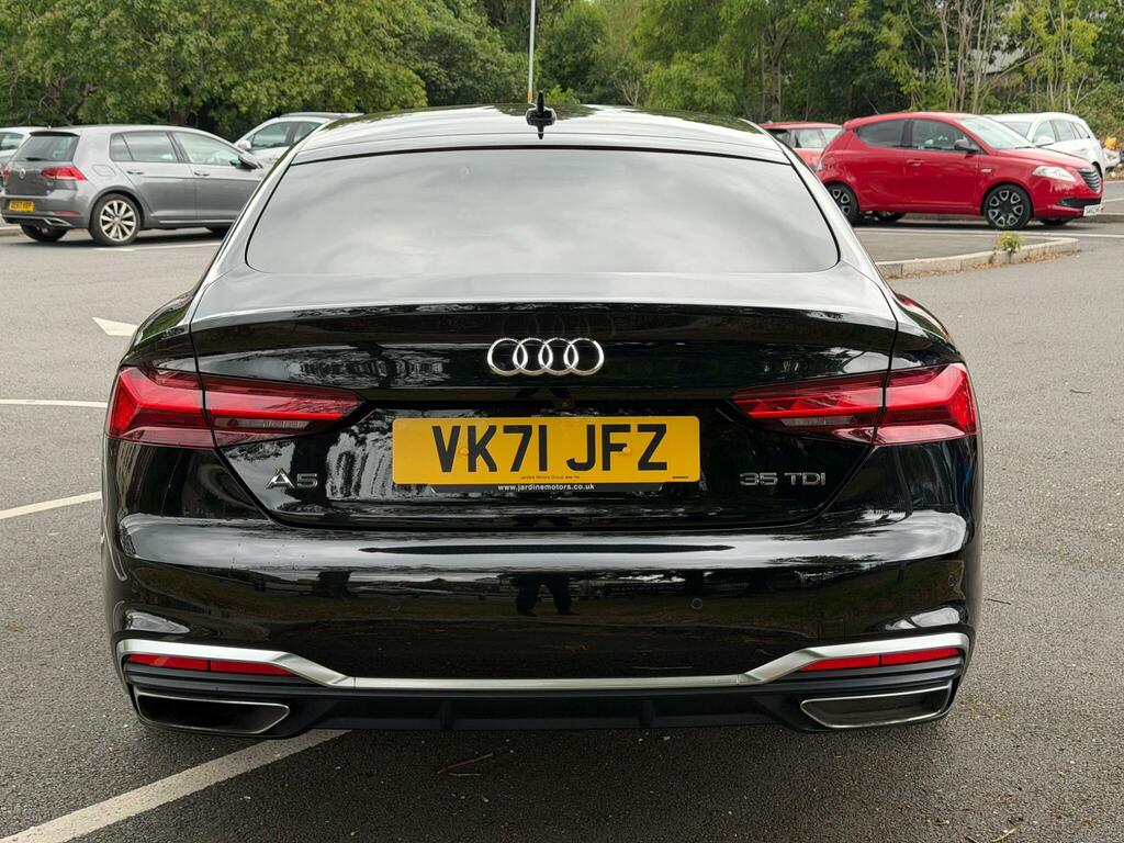 Audi A5 2.0 Tdi 35 S Line Sportback S Tronic Euro 6 S S Black #6