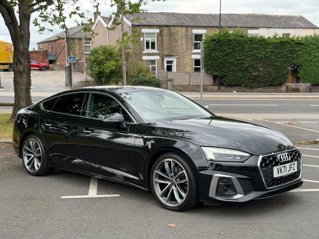 Audi A5 2.0 Tdi 35 S Line Sportback S Tronic Euro 6 S S Black