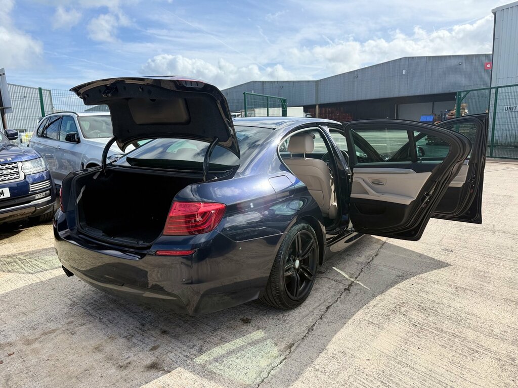 BMW 5 Series 520D 190 M Sport Step Black #15