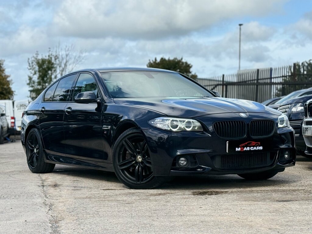 BMW 5 Series 3.0 530D M Sport Saloon Euro 6 S Black