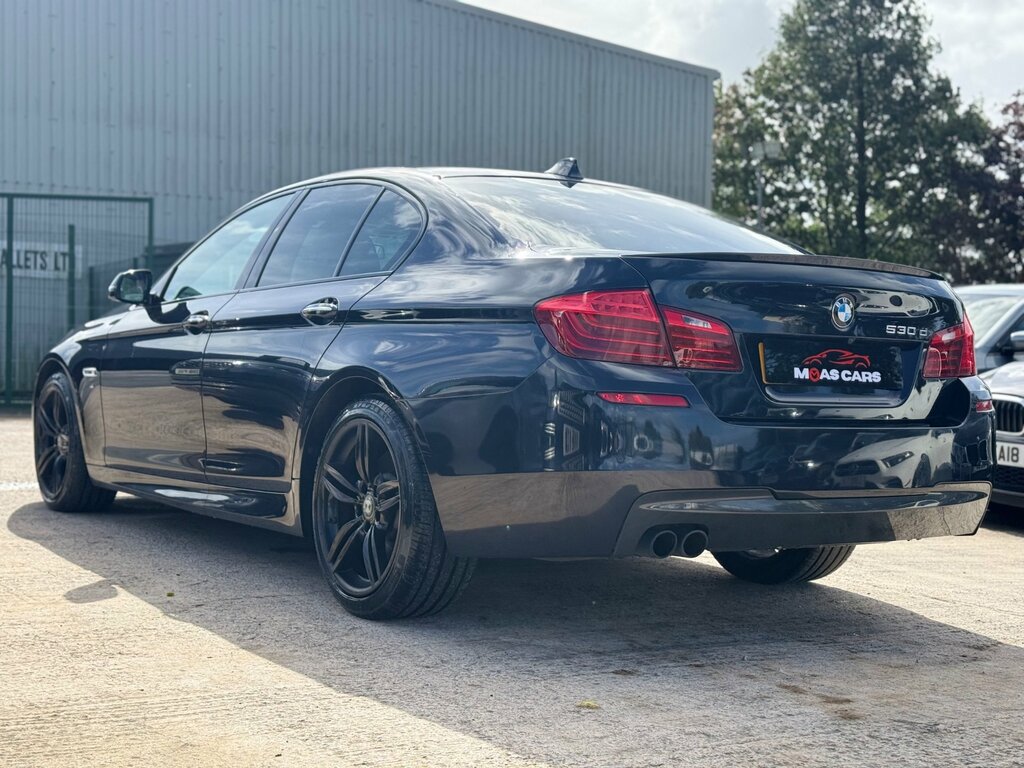 BMW 5 Series 520D 190 M Sport Step Black #8