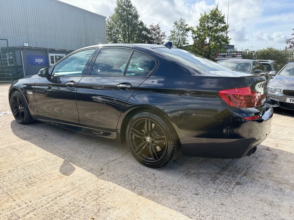 BMW 5 Series 520D 190 M Sport Step Black #7