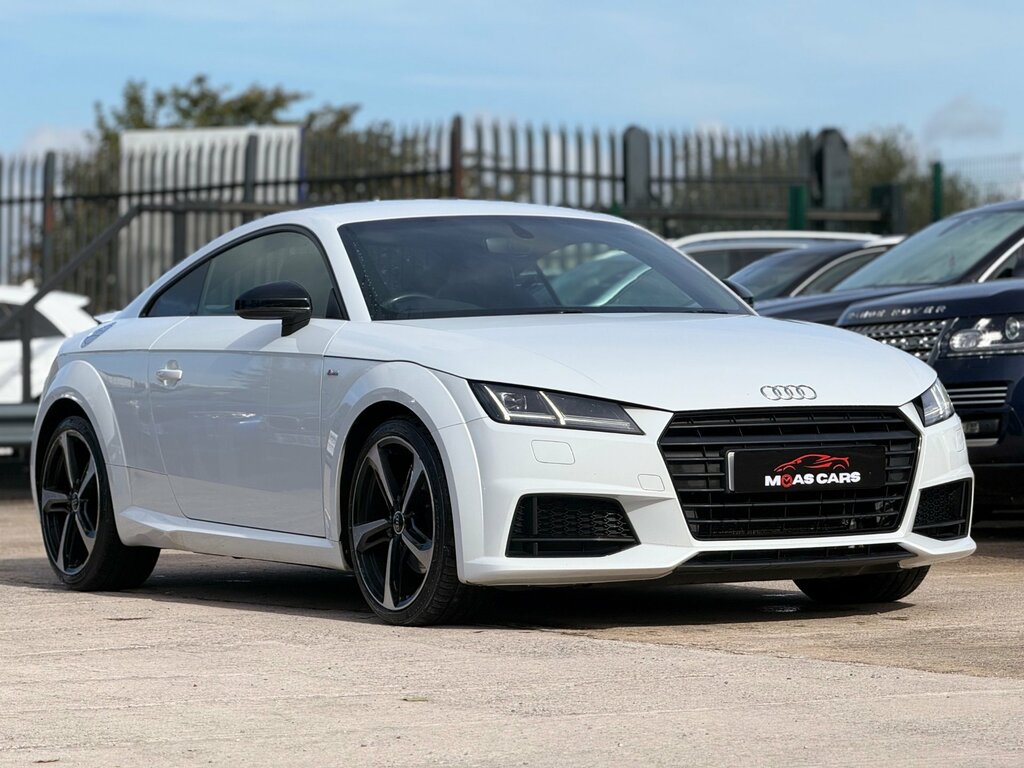 Audi TT 2.0 Tdi Ultra Black Edition Coupe Manua White #5