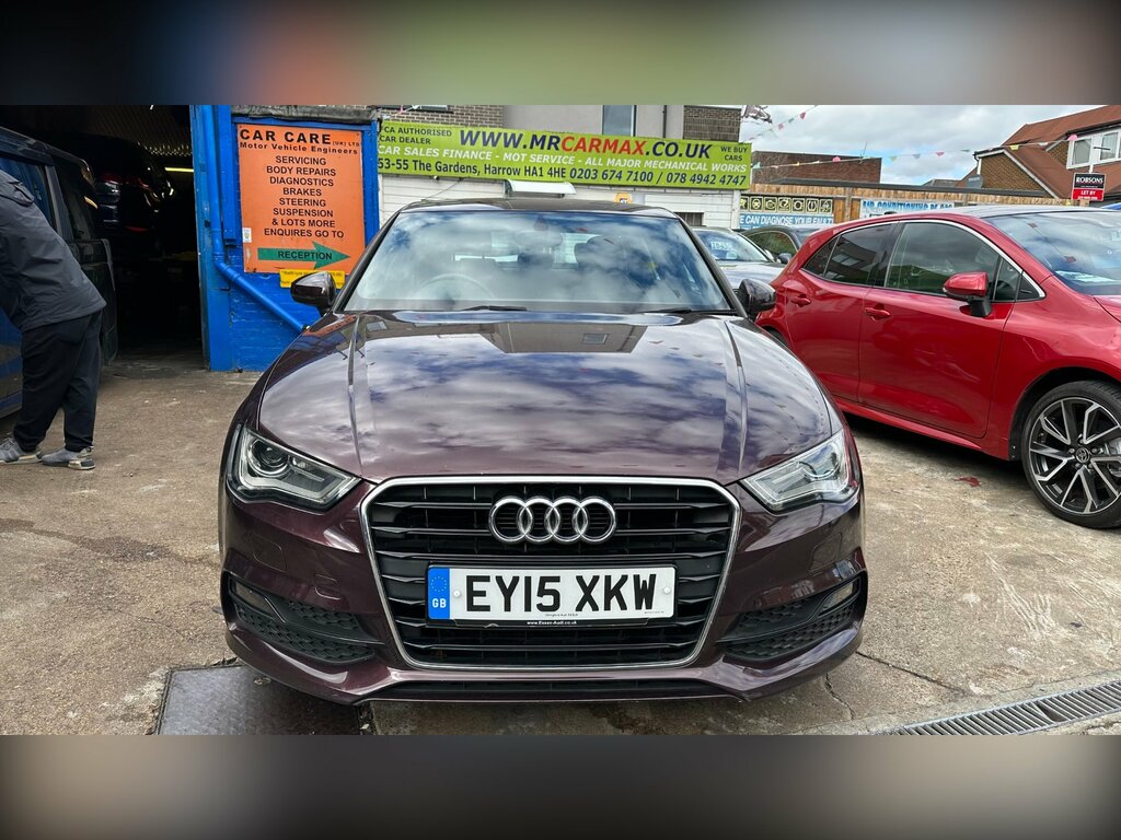Audi A3 1.4 Tfsi Cod S Line Saloon S Tronic Eur Red #2