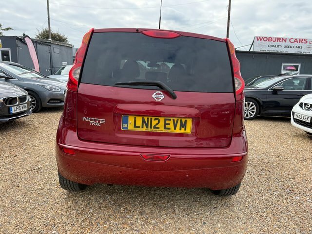 Nissan Note 1.6 16V N-tec Euro 5 Red #5