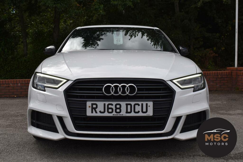Audi A3 1.0 Tfsi 30 Black Edition Sportback Man RJ68DCU White #4