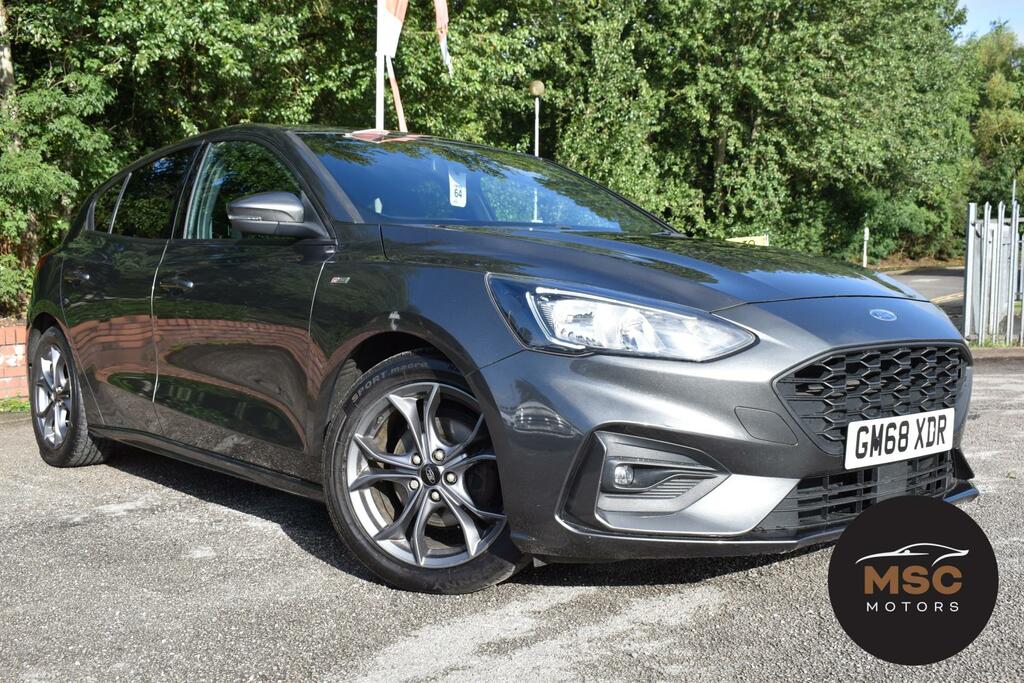 Ford Focus 1.0T Ecoboost St-line Hatchback GM68XDR Grey #2