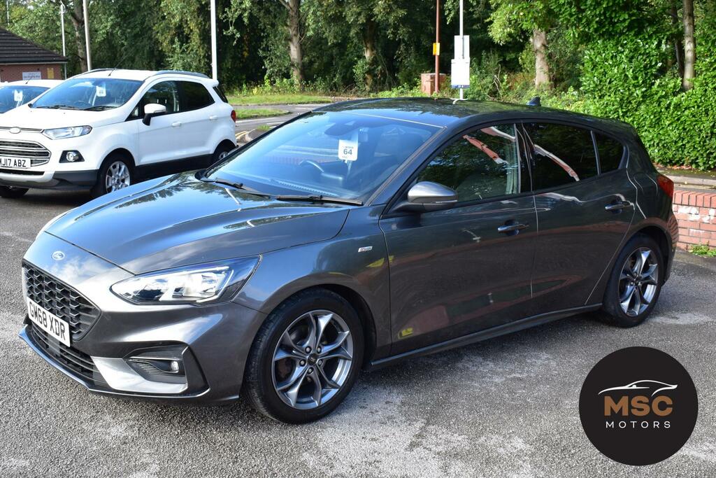 Ford Focus 1.0T Ecoboost St-line Hatchback GM68XDR Grey #5