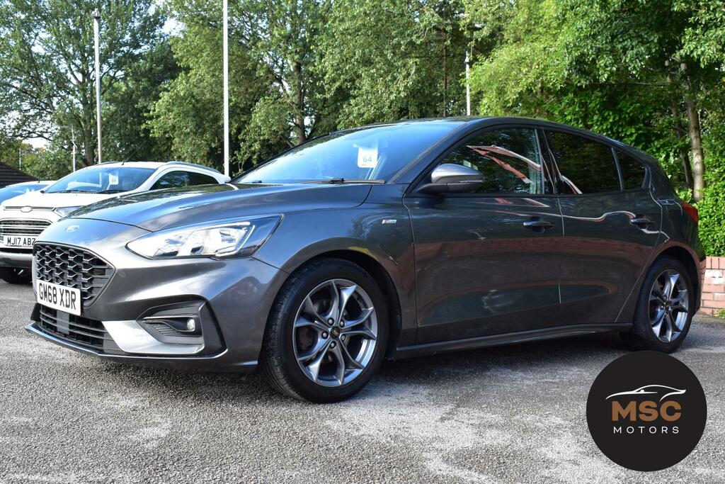 Ford Focus 1.0T Ecoboost St-line Hatchback GM68XDR Grey #6