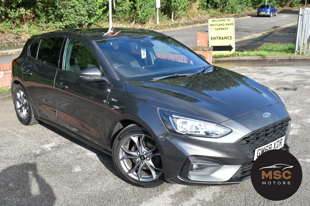Ford Focus 1.0T Ecoboost St-line Hatchback GM68XDR Grey