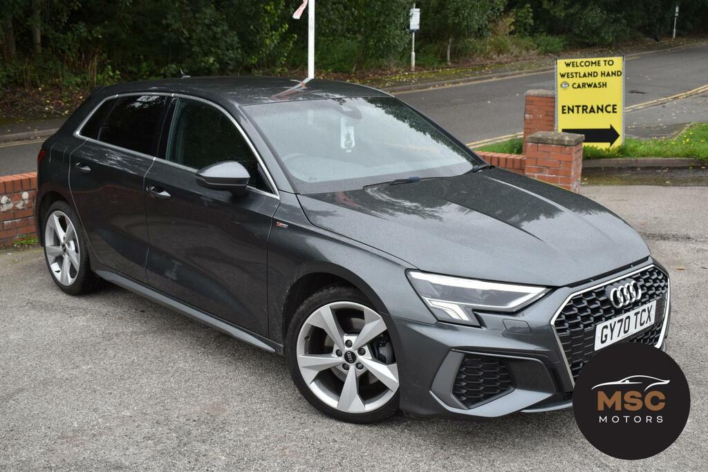 Audi A3 1.5 Tfsi 35 S Line Sportback Eur Grey