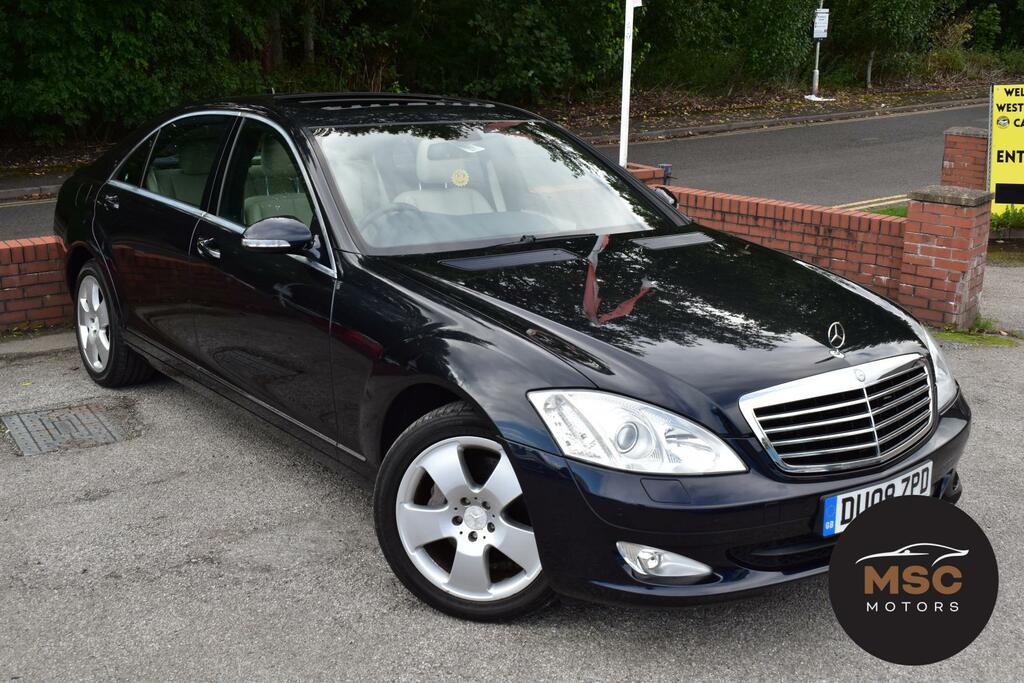 Mercedes-Benz S Class 3.0 S320 Cdi V6 Saloon G-tronic Euro 4 Black