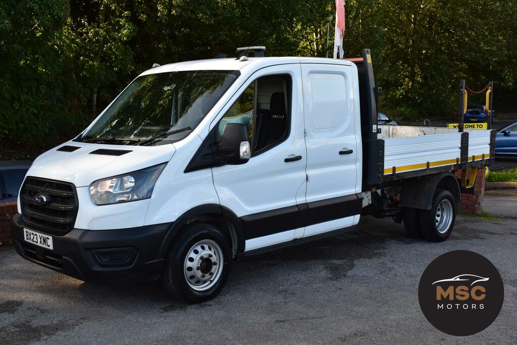 Ford Transit Custom 2.0 350 Ecoblue Leader Rwd L4 H3 Jumbo 170 Bhp L White #7